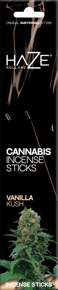 Incense Sticks – Haze Cannabis Sticks - Vanilla Kush - 1 pack - D Vape Store