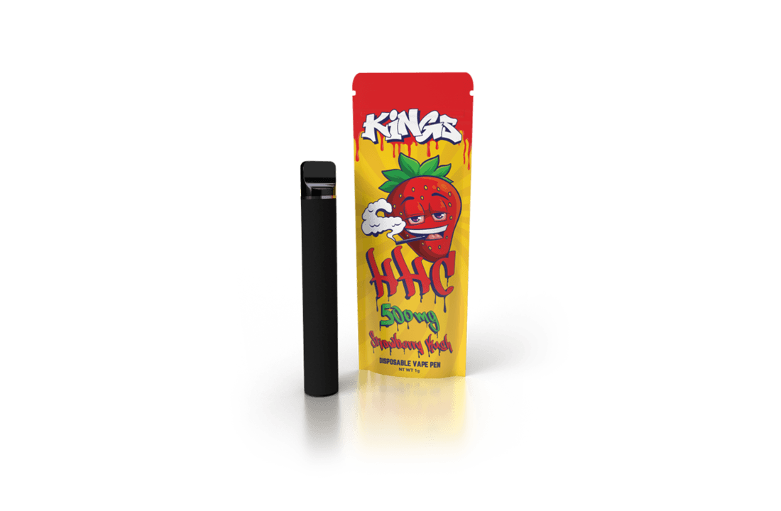 Kings HHC Vape Pens 500mg in 1ml - 50% Strength