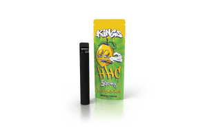 Kings HHC Vape Pens 500mg in 1ml - 50% Strength super lemon haze