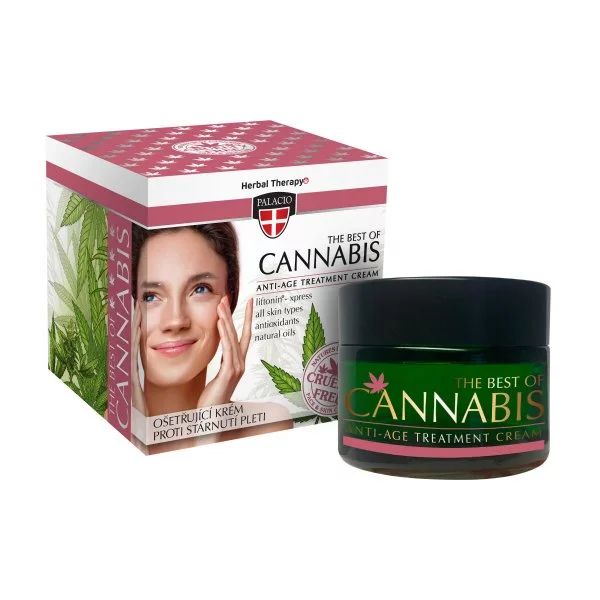 Palacio cannabis anti age cream 50ml cbd hemp face cream Malta