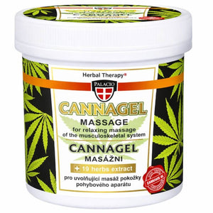 Palacio Cannabis Massage Gel CannaGel 250ml hemp CBD massage gel
