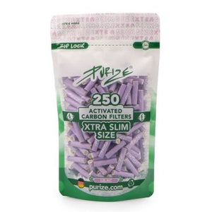 PURIZE XTRA Slim 250 activated carbon filters 6mm in Lilac Malta