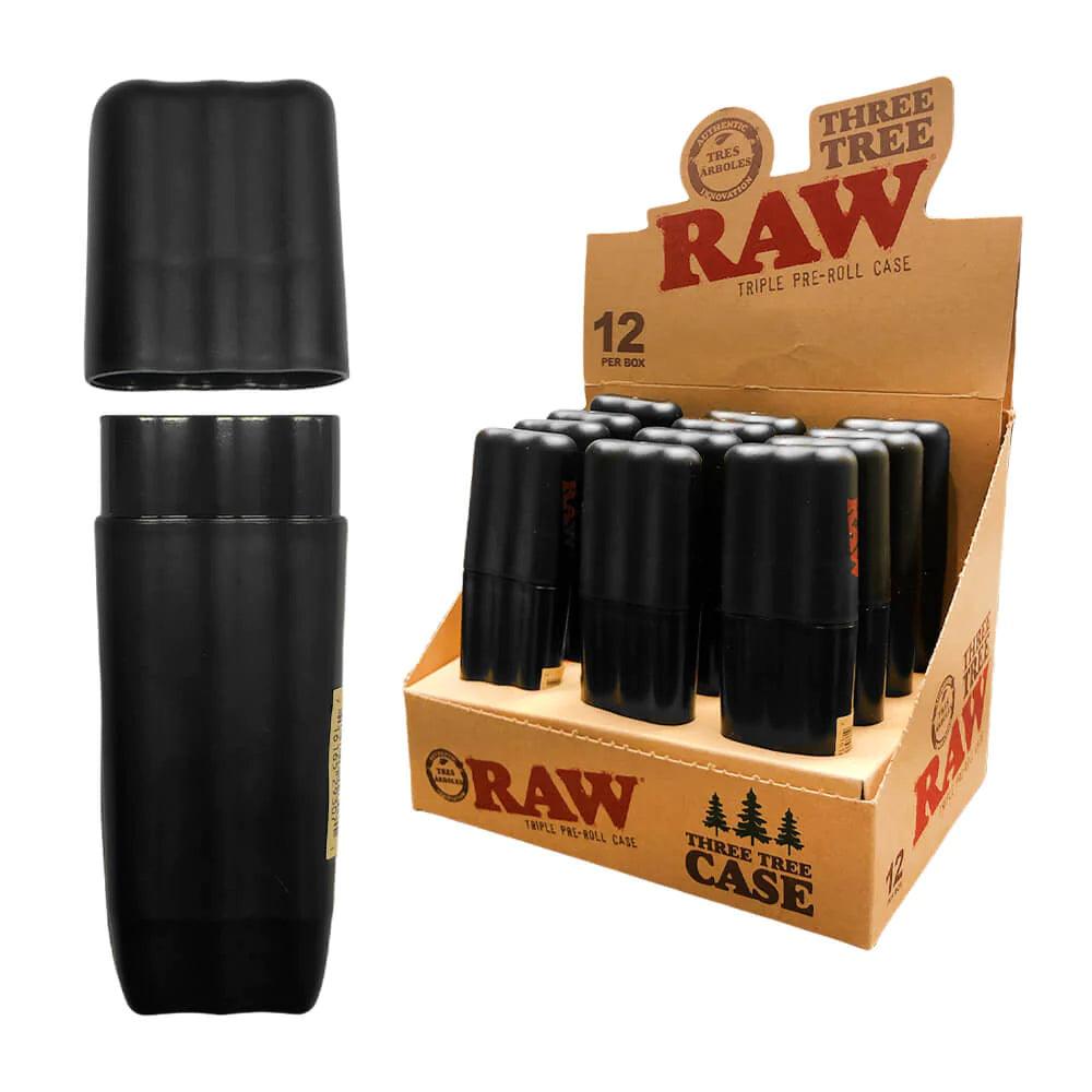 RAW Triple Pre-Roll Case - D Vape Store