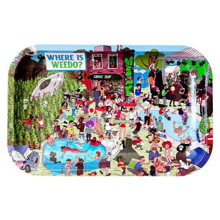 Where is Weedo medium metal rolling tray 17x28cm Malta