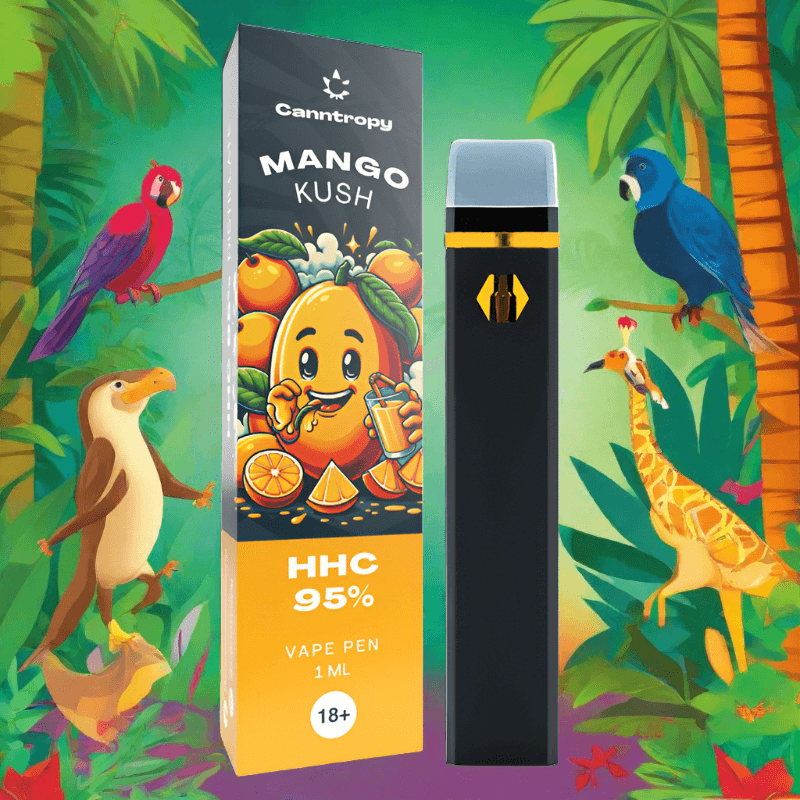 Canntropy HHC Vape Pen Mango Kush 95 % - 1 ml