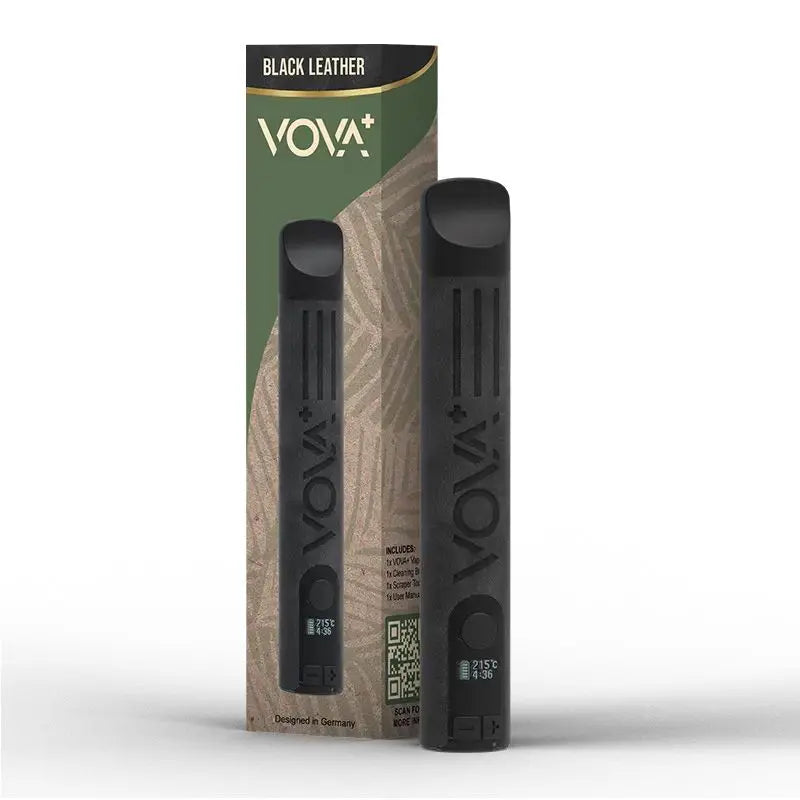 VOVA Plus Vaporizer 2.0 black OLED dry herb vape Malta