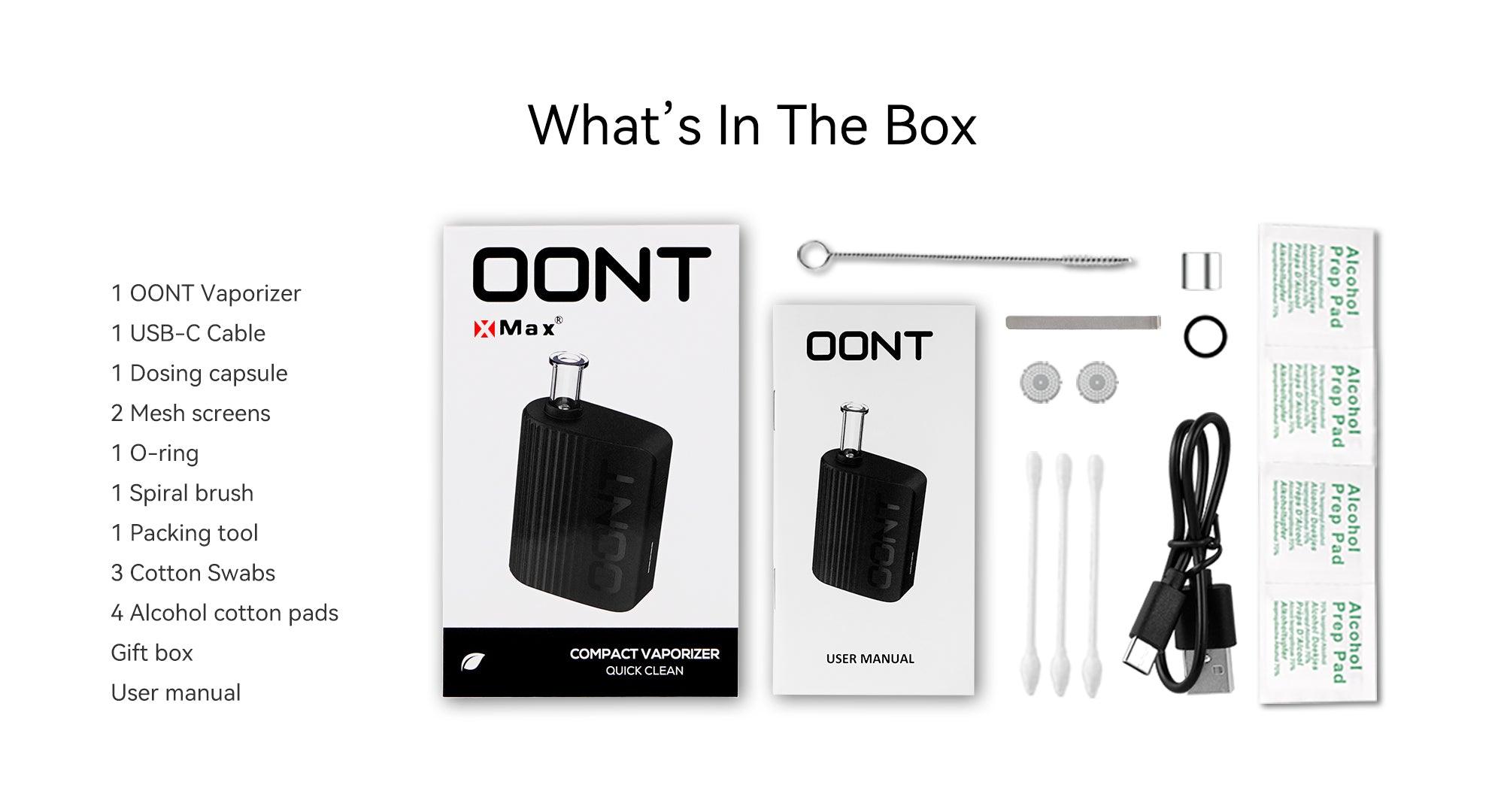 X-Max OONT - What's In The box