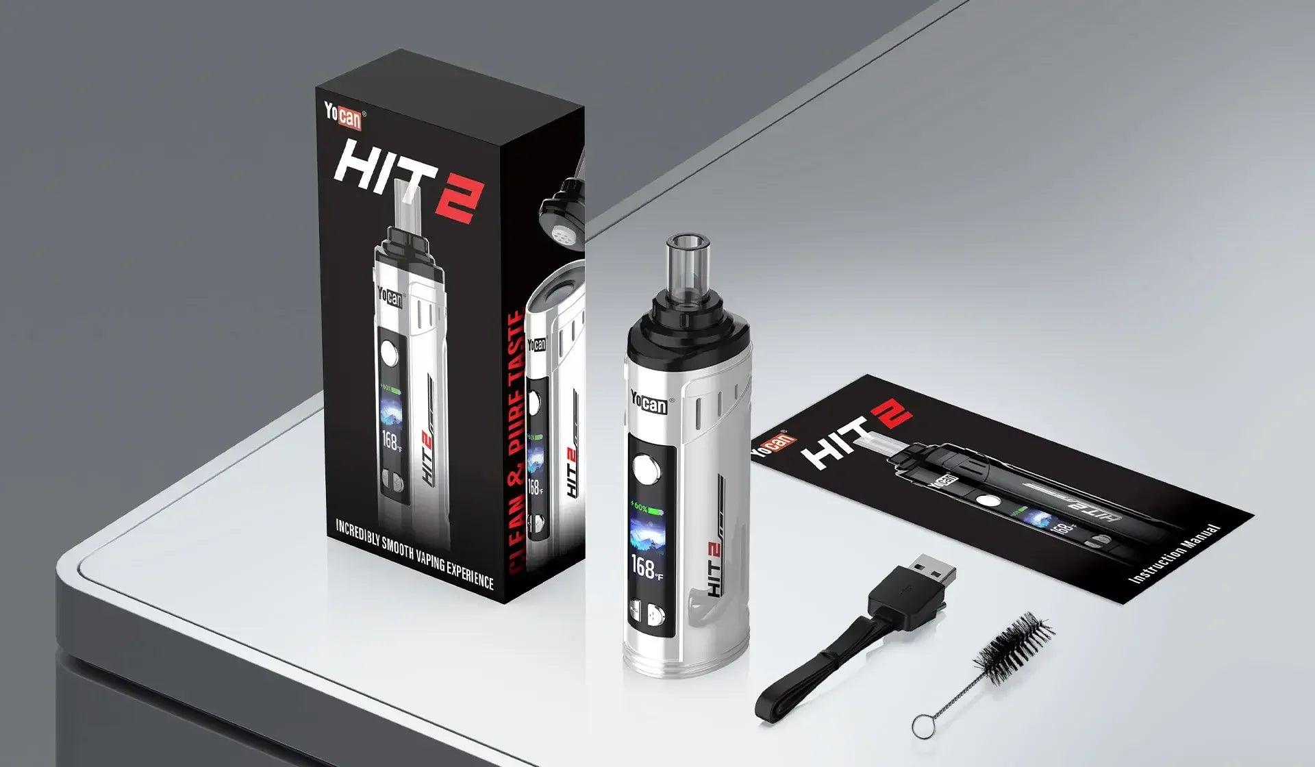 elfbar nachfüll pod läuft aus Vaporisateur Yocan Hit 2 pour Herbes Sèches – Vapeur à Chauffage par  Convection – Cannabis Clinics Malta main image 1