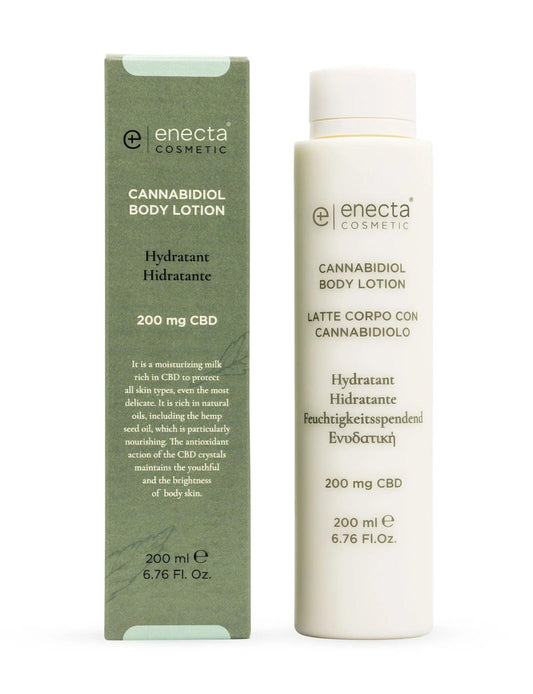 Eencta Body Lotion 200mg bottle and packaging