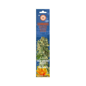 Incense Sticks – Nag Champa and Fresh Cannabis Leaves Scented - D Vape Store