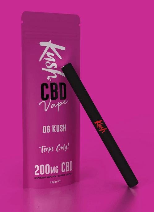 Kush CBD VapePen 40% CBD Disposable Pen - All Flavours - D Vape Store