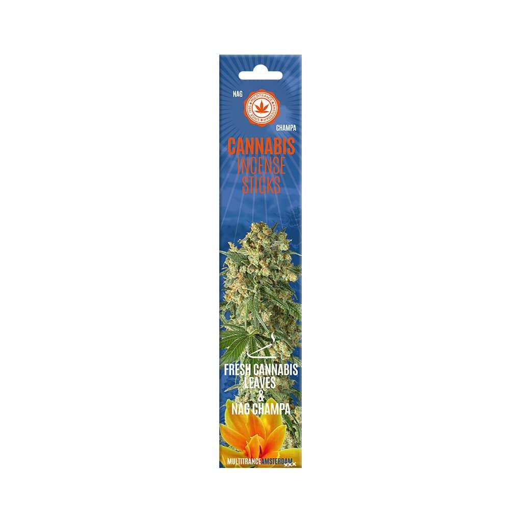 Cannabis Incense Sticks – Nag Champa and Fresh Cannabis Leaves Scented 2