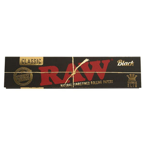 Raw Classic Black rolling papers - D Vape Store